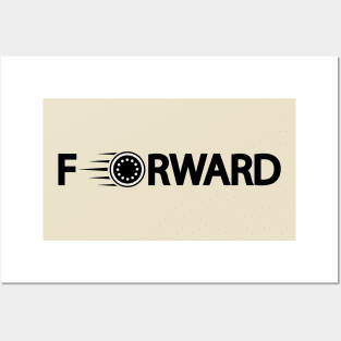 Forward going forward artistic design Posters and Art